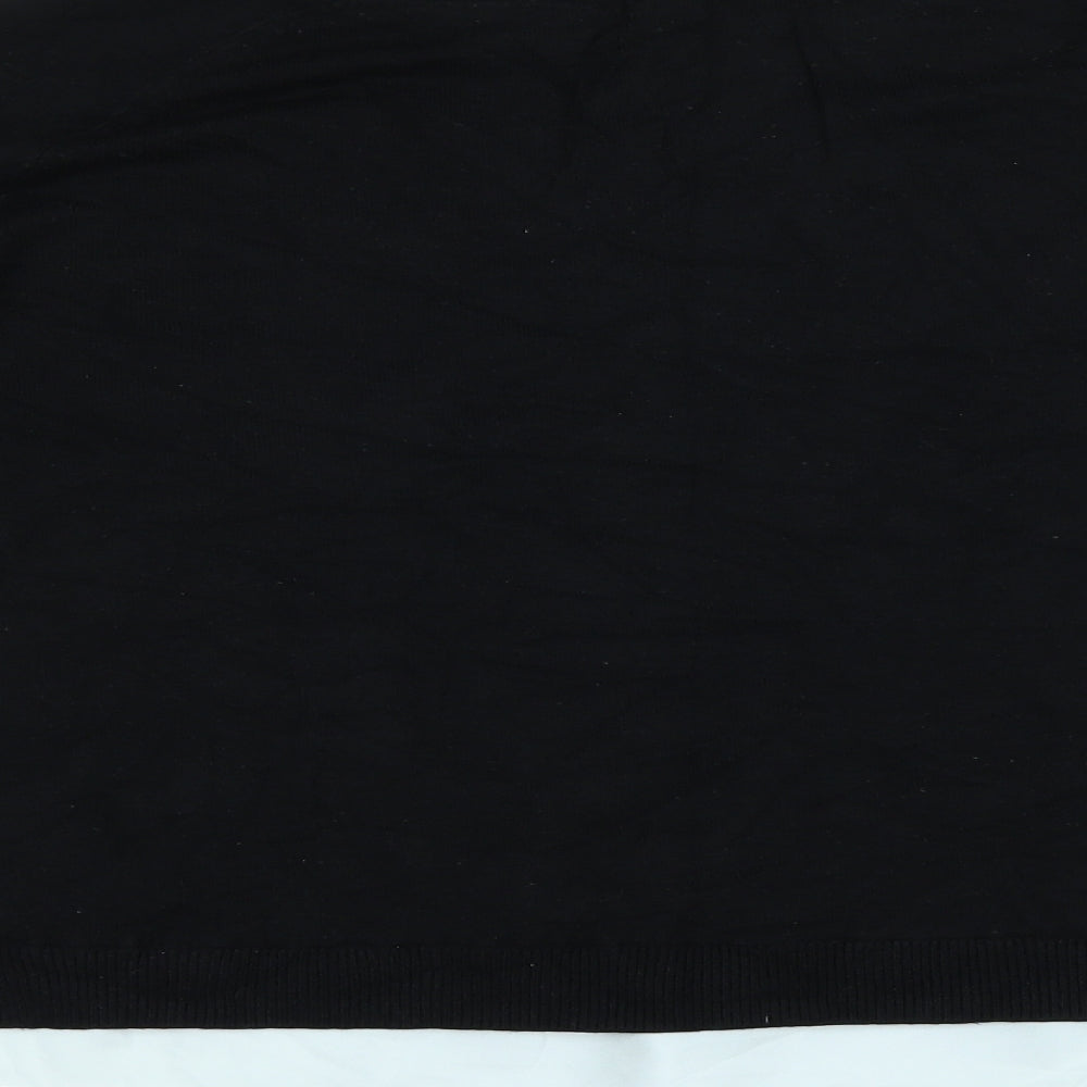 ESMARA Womens Black   Basic Blouse Size 16