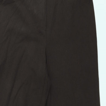 Womens UK Size 14 Marks and Spencer Regular Fit  Brown Trousers