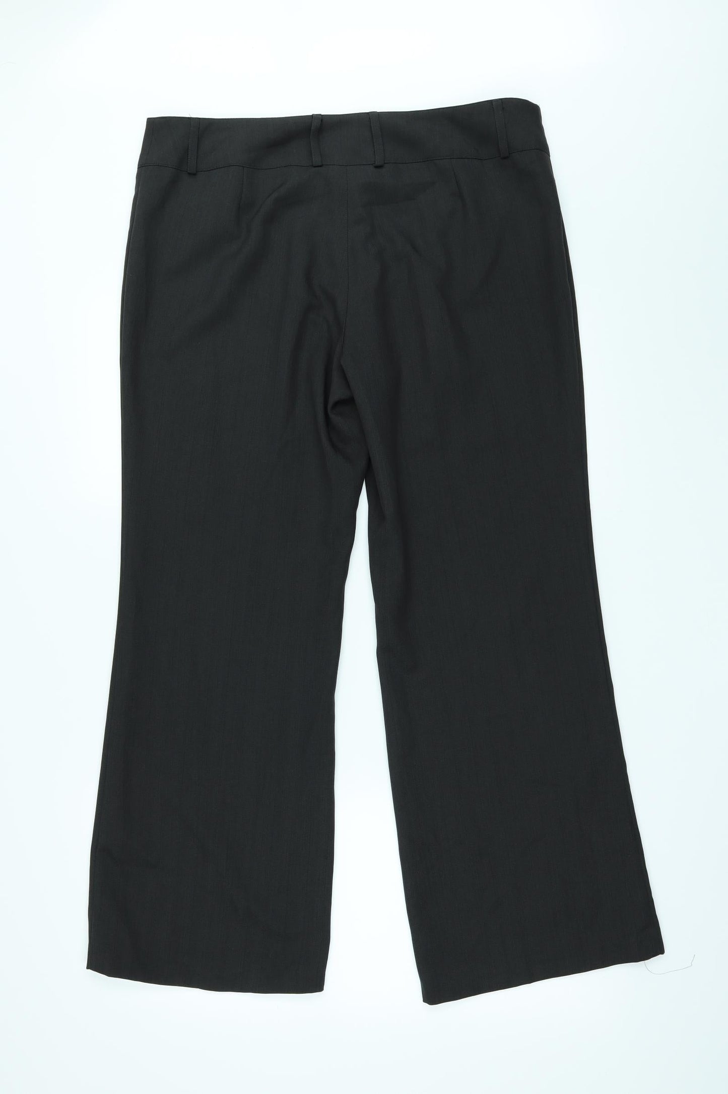 F&F Womens Black   Trouser Suit Suit Trousers Size 14 L28 in