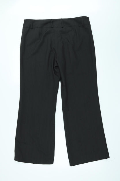 F&F Womens Black   Trouser Suit Suit Trousers Size 14 L28 in
