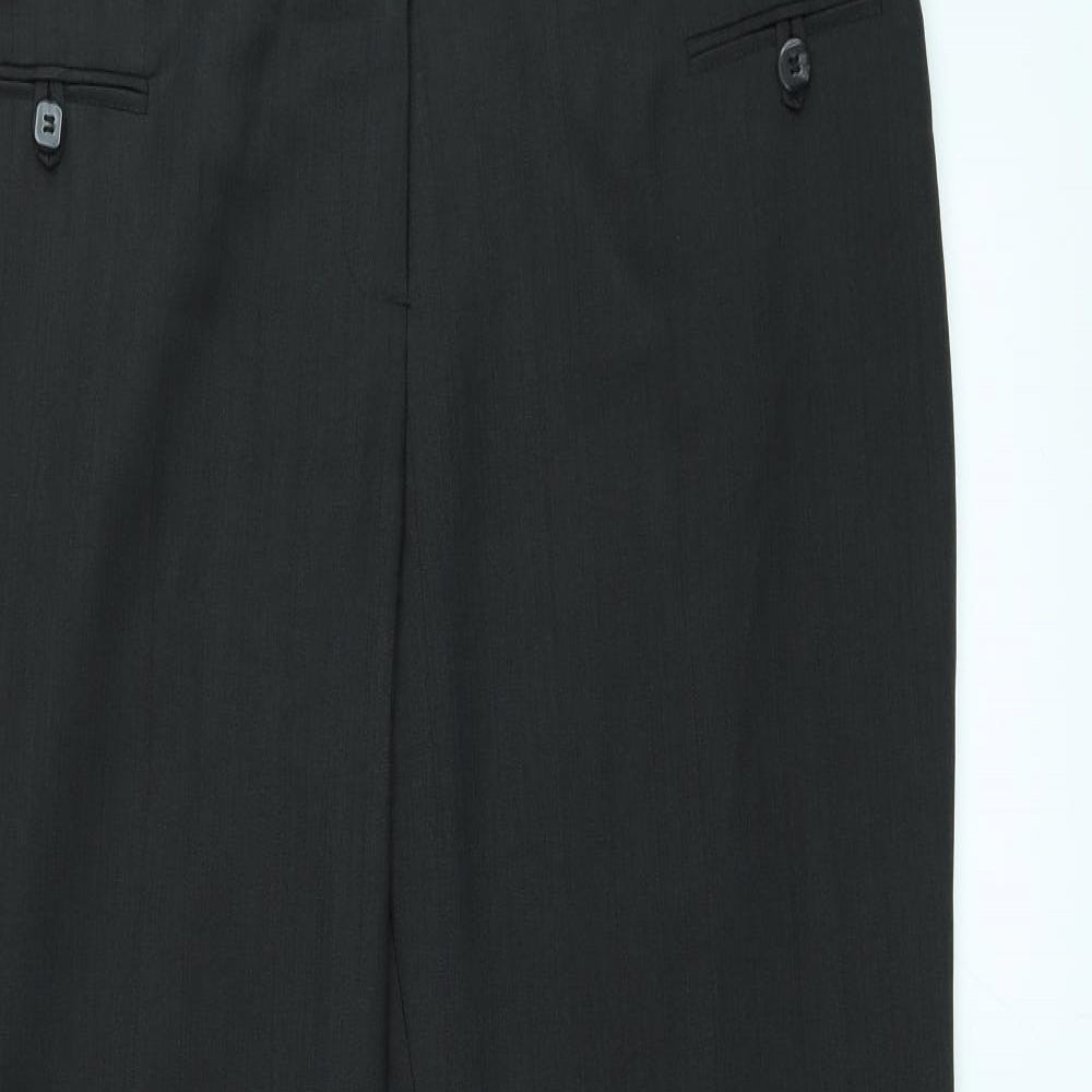 F&F Womens Black   Trouser Suit Suit Trousers Size 14 L28 in