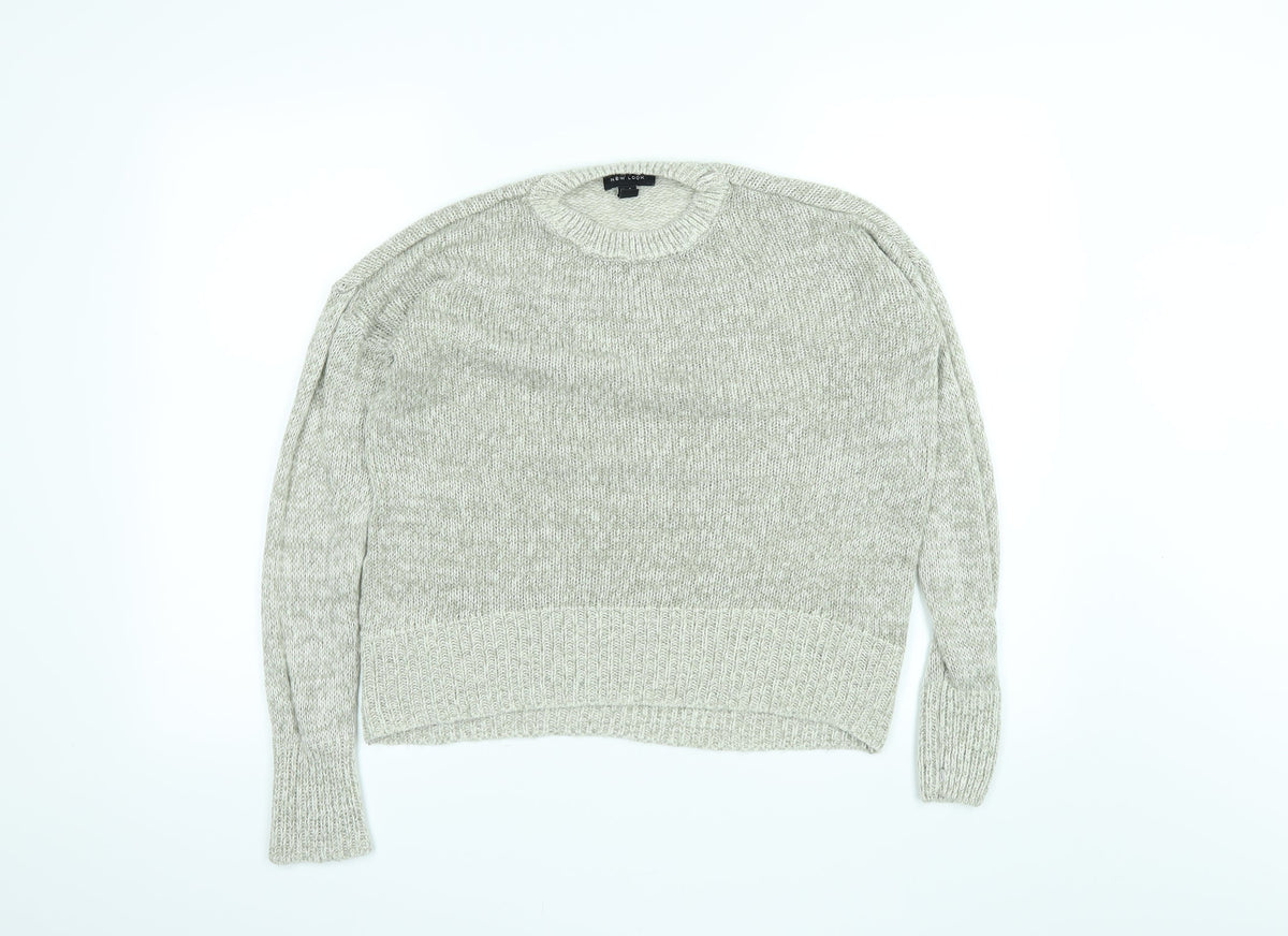 New Look Womens Grey   Pullover Jumper Size S