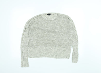 New Look Womens Grey   Pullover Jumper Size S