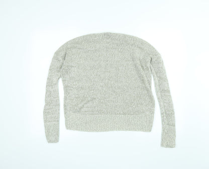 New Look Womens Grey   Pullover Jumper Size S