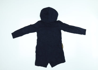 Barmy Girls Blue   Pullover Hoodie Size 8 Years