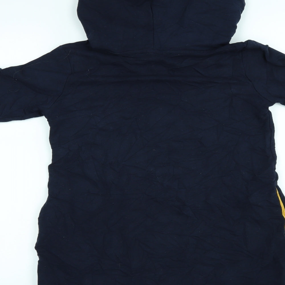Barmy Girls Blue   Pullover Hoodie Size 8 Years