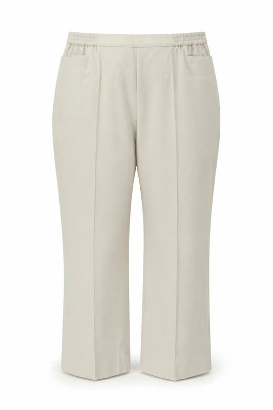 Womens UK Size 18 Cotton Traders Regular Fit  Beige Trousers