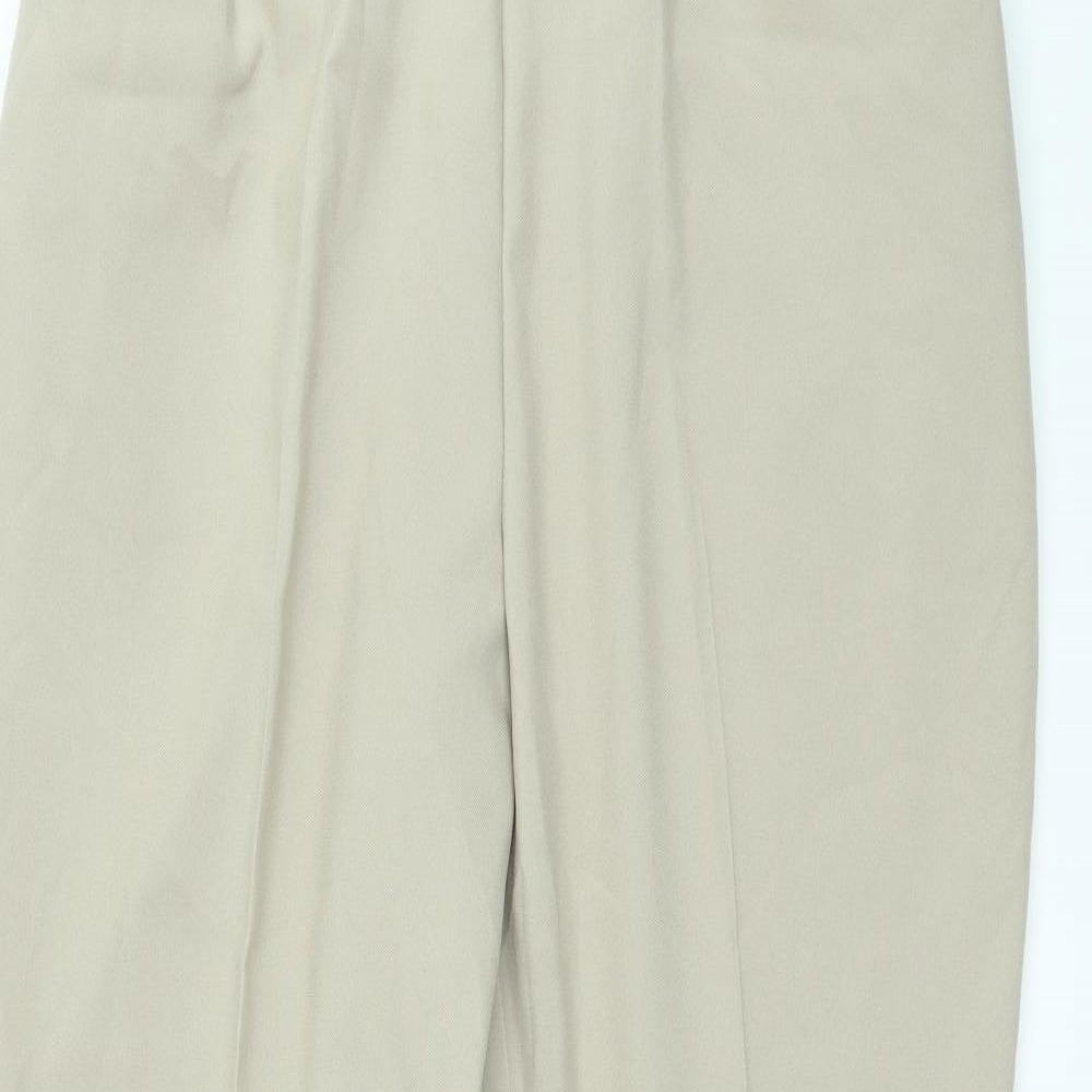 Cotton Traders Womens Beige   Trousers  Size 18 L26 in