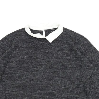 ESMARA Womens Grey   Basic Blouse Size M