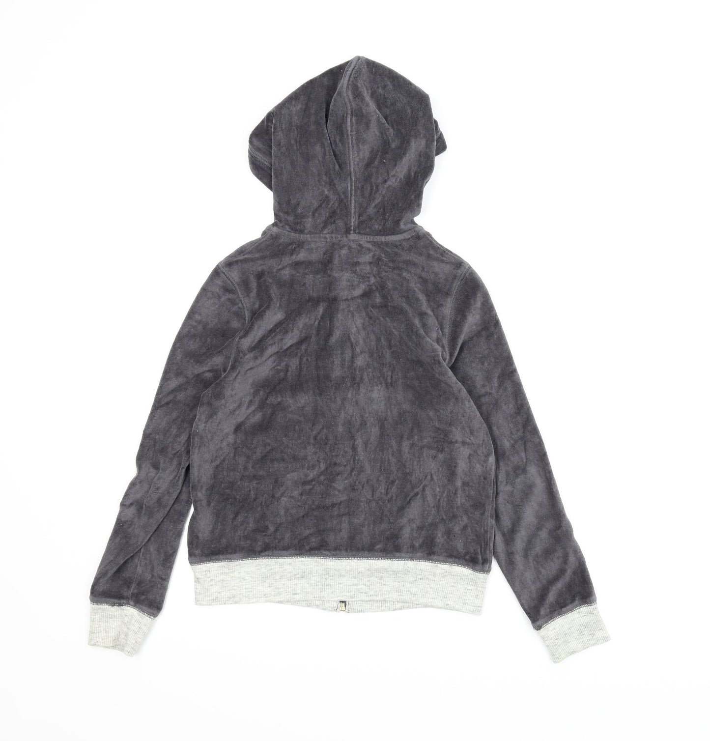 A&F Boys Grey   Full Zip Hoodie Size 11-12 Years