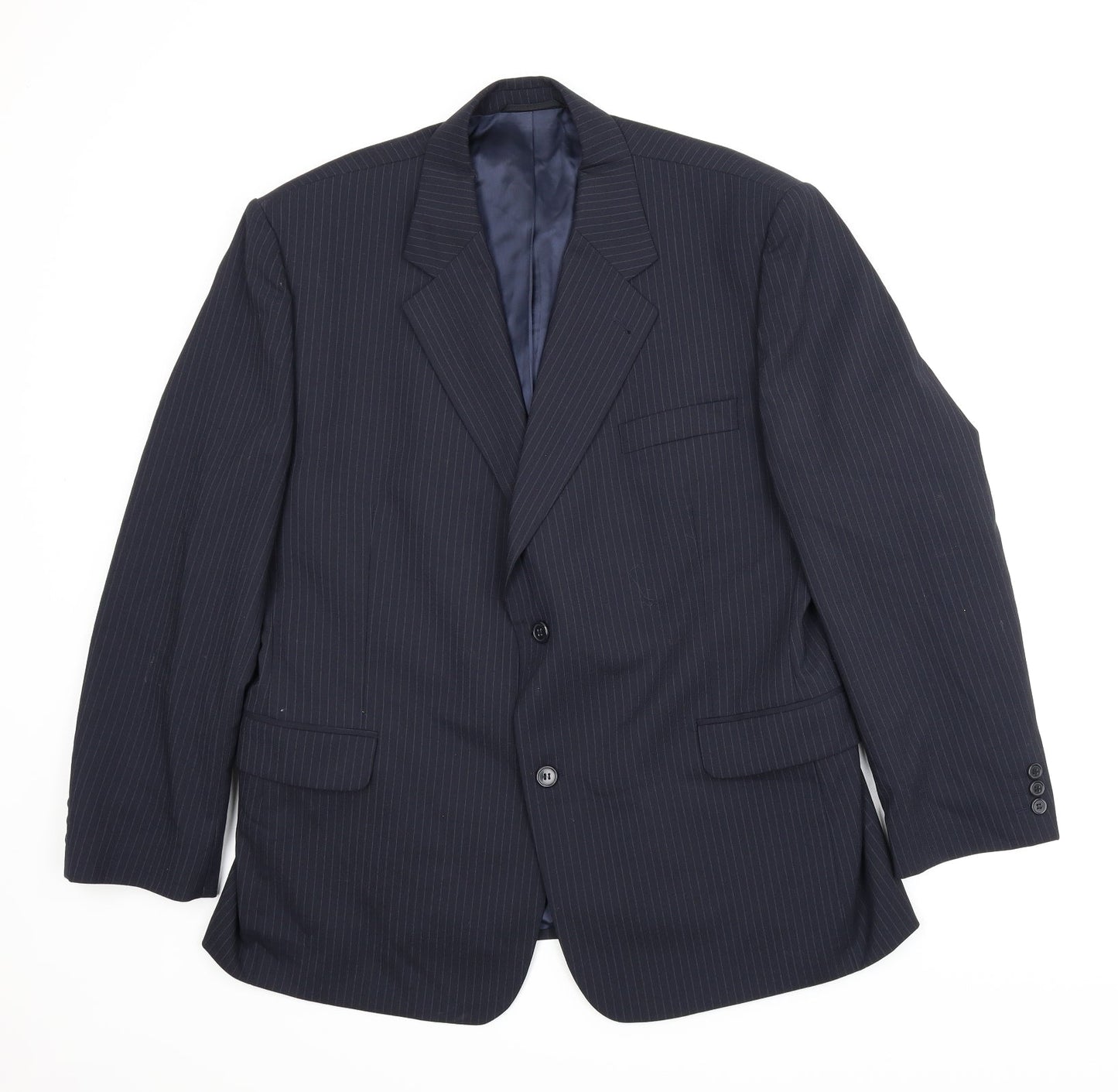 Mens UK Size 44 Preworn Regular Blue Suit Jacket