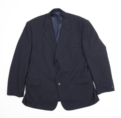 Mens UK Size 44 Preworn Regular Blue Suit Jacket