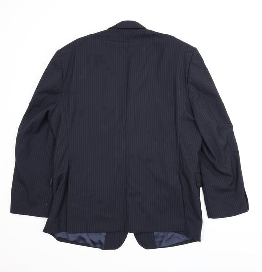 Mens UK Size 44 Preworn Regular Blue Suit Jacket