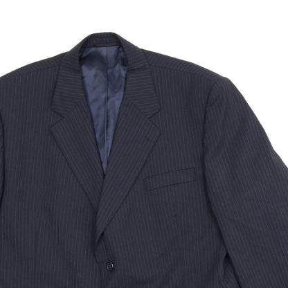 Mens UK Size 44 Preworn Regular Blue Suit Jacket
