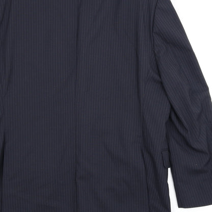 Mens UK Size 44 Preworn Regular Blue Suit Jacket