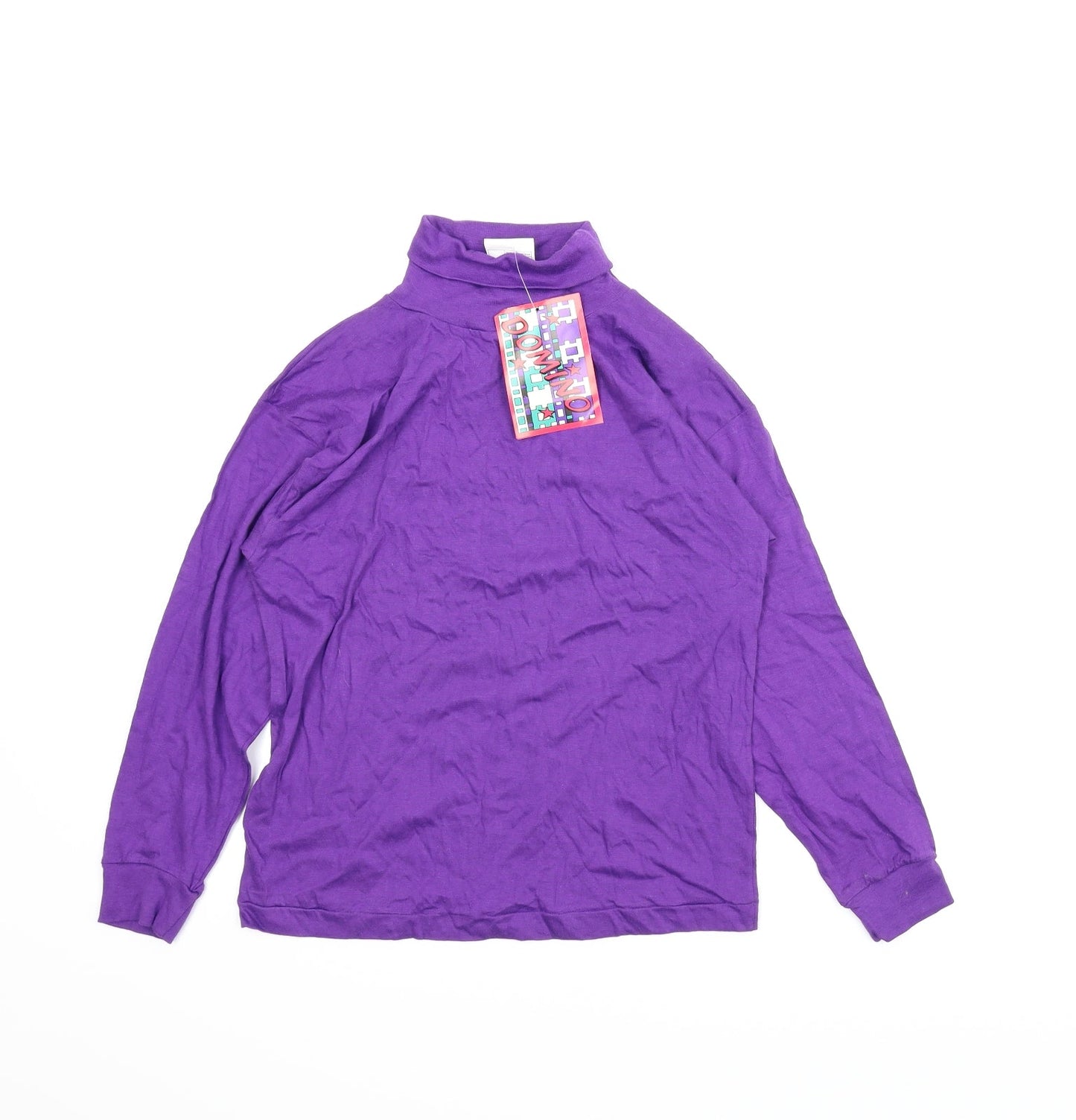 Domino Girls Purple   Basic T-Shirt Size 13 Years