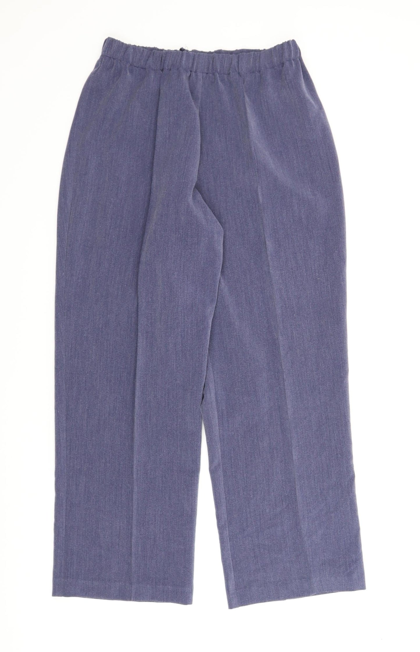 Womens UK Size 10 Preworn Regular Fit Capri Grey Trousers