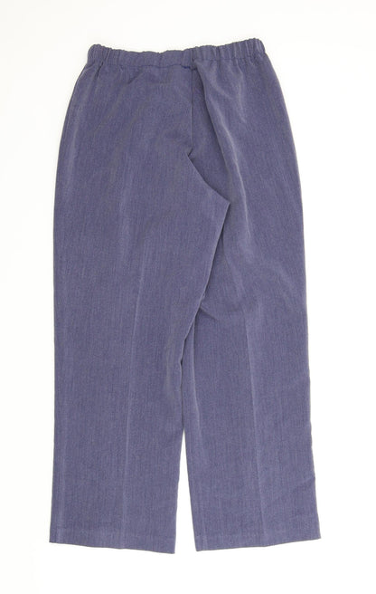 Womens UK Size 10 Preworn Regular Fit Capri Grey Trousers