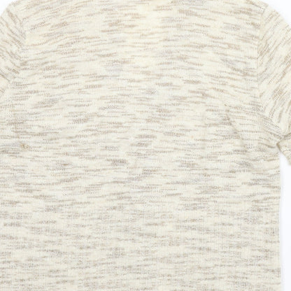 Preworn Womens Beige   Cardigan Jumper Size S