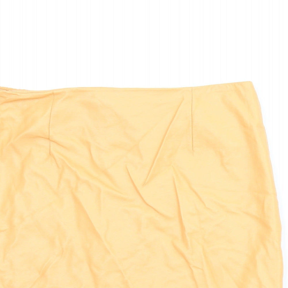 Atmosphere Womens Orange   A-Line Skirt Size 12
