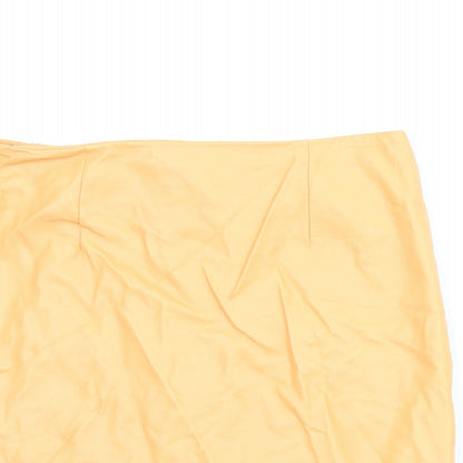 Atmosphere Womens Orange   A-Line Skirt Size 12