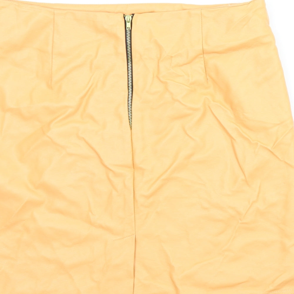 Atmosphere Womens Orange   A-Line Skirt Size 12