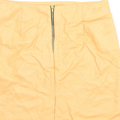 Atmosphere Womens Orange   A-Line Skirt Size 12