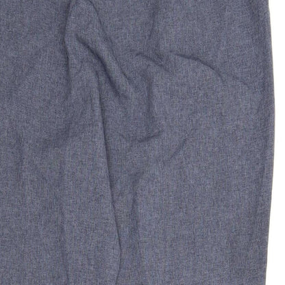 Womens UK Size 22 Le Bon Marché Regular Fit Capri Blue Trousers
