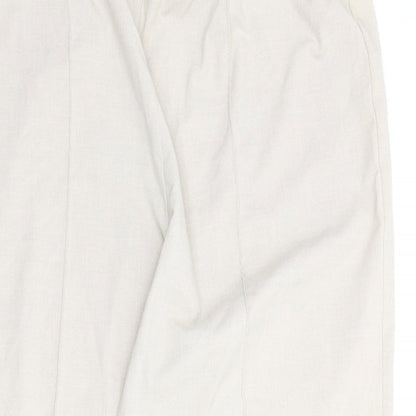 Classics Womens Beige   Pedal Pusher Trousers Size 20 L23.5 in