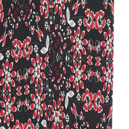 Bethany Mota Womens Black Floral  Carrot Leggings Size XS L28 in