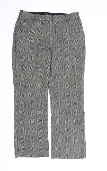 Womens UK Size 14 Papaya Regular Fit  Grey Trousers