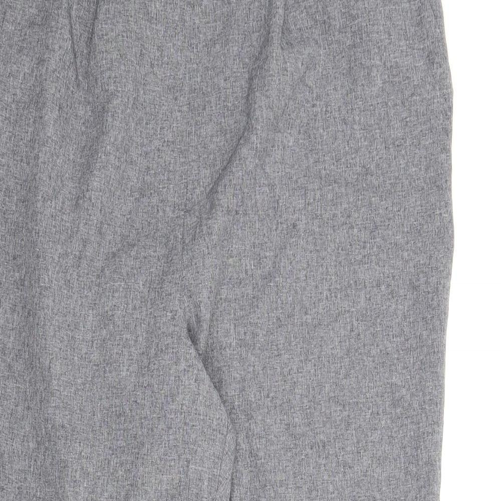 Womens UK Size 20 Le Bon Marché Regular Fit Capri Grey Trousers
