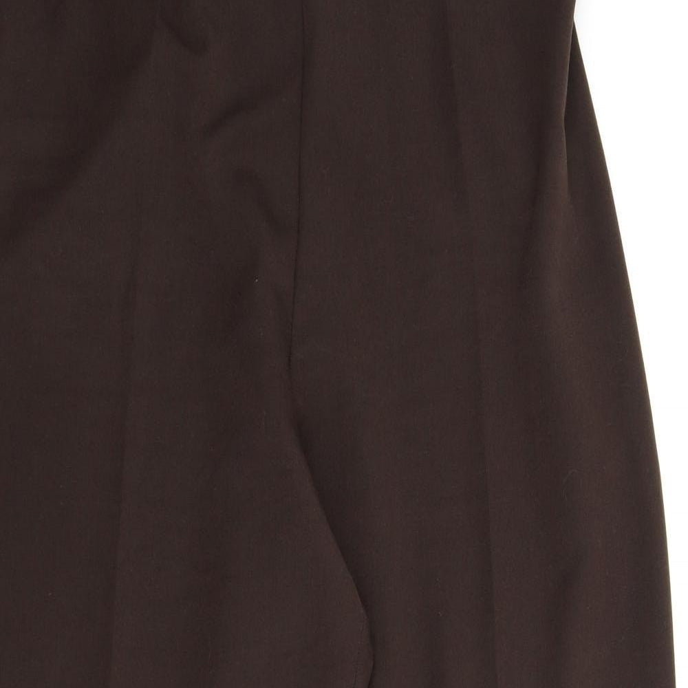 Womens UK Size 20 Saloos Regular Fit Carpenter Brown Trousers