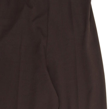 Womens UK Size 20 Saloos Regular Fit Carpenter Brown Trousers