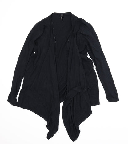 Evie Womens Black   Cardigan Jumper Size 18  - Draped