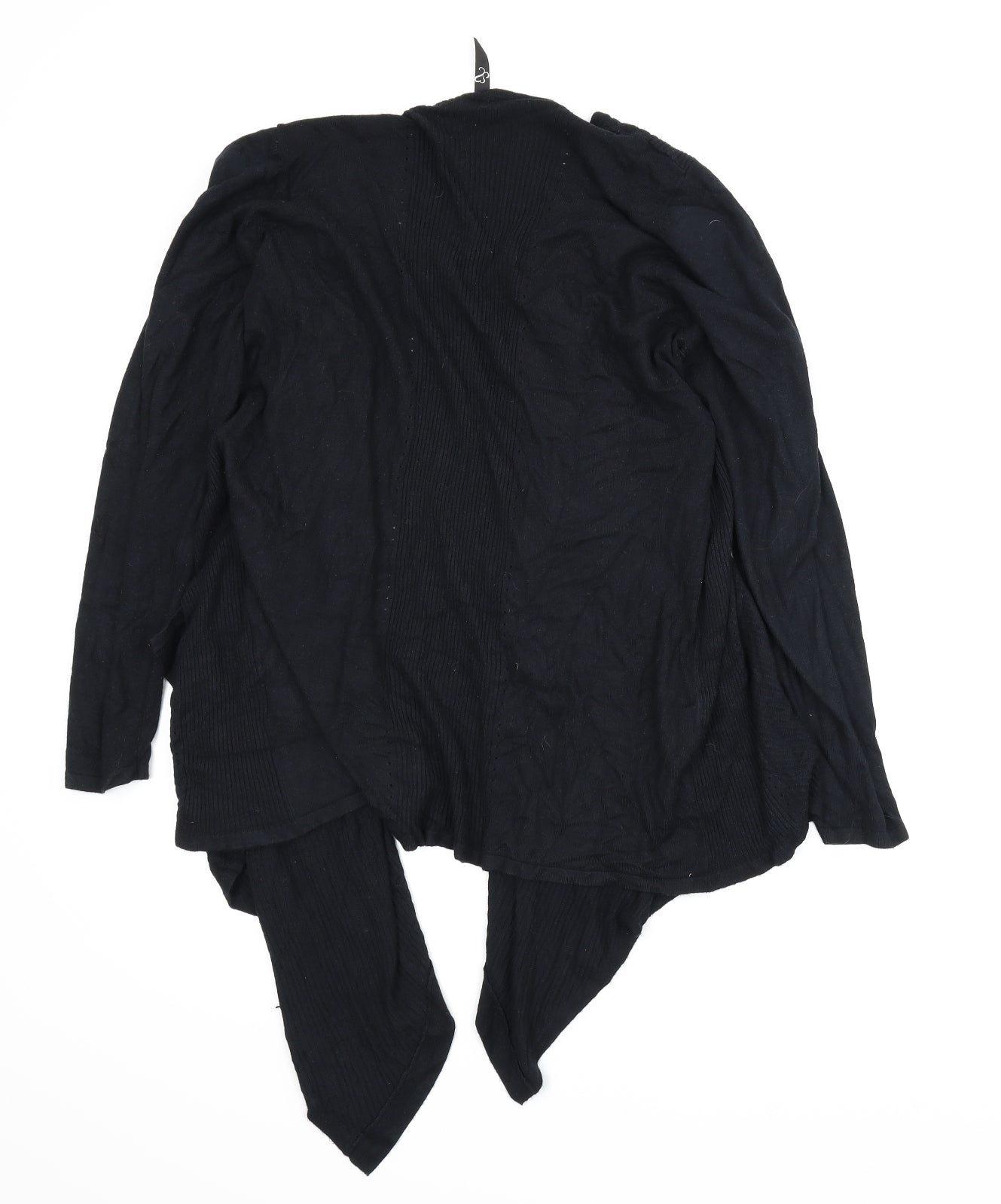 Evie Womens Black   Cardigan Jumper Size 18  - Draped