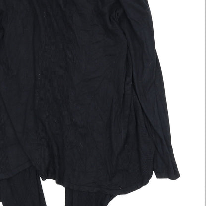 Evie Womens Black   Cardigan Jumper Size 18  - Draped