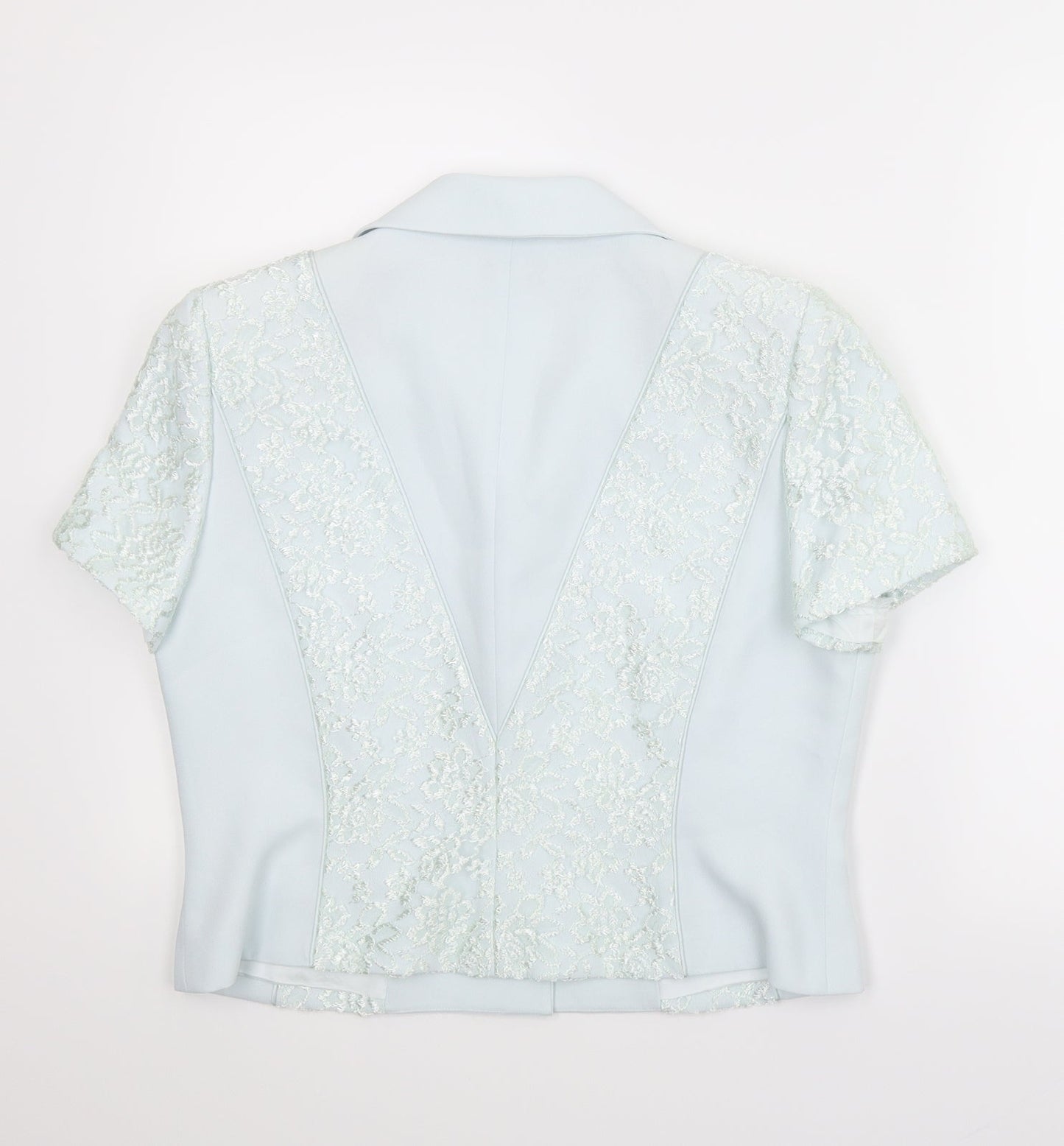 Condici Womens Green Floral  Basic Button-Up Size 14