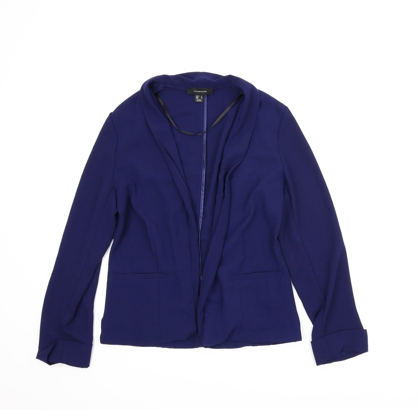 Atmosphere Womens Blue   Cardigan Jumper Size 12  - Draped jacket