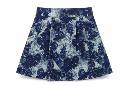 Womens UK Size 10 Preworn Flare  Skirt