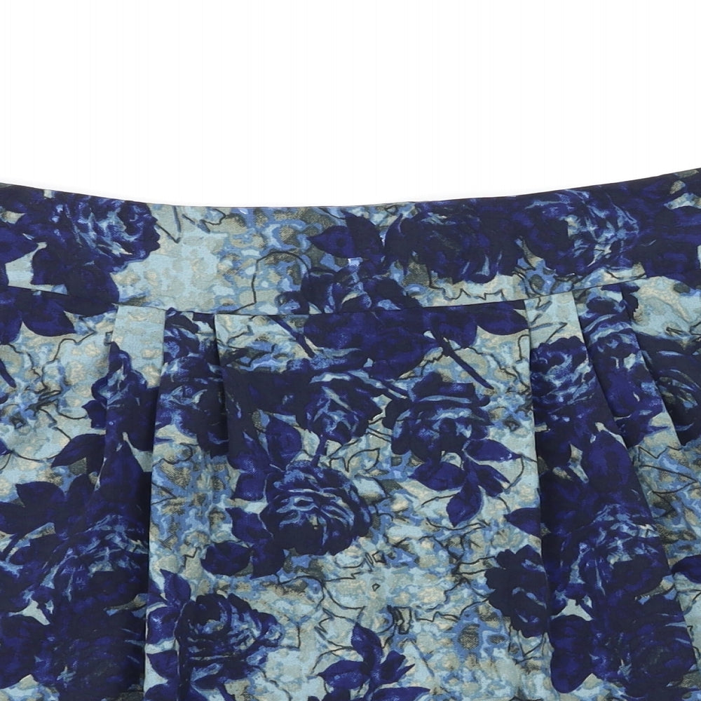Womens UK Size 10 Preworn Flare  Skirt