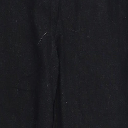 Womens UK Size 10 ASOS Regular Fit  Black Trousers