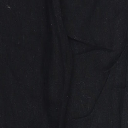 Womens UK Size 10 ASOS Regular Fit  Black Trousers