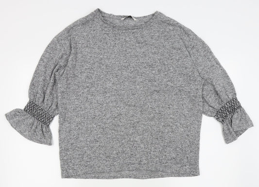 TU Womens Grey   Basic T-Shirt Size 12