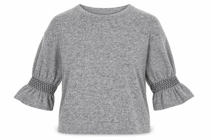 Tu Womens Grey   Basic T-Shirt Size 12