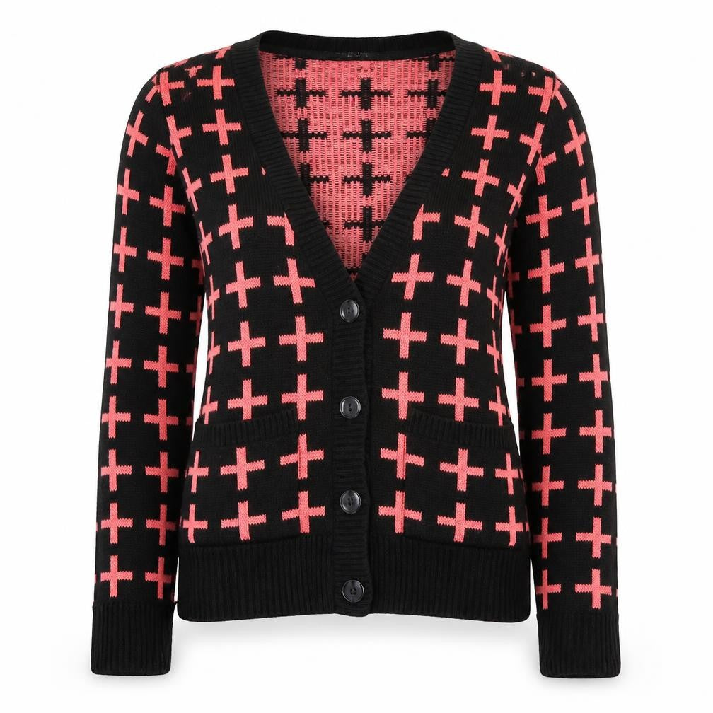 Primark Womens Black   Cardigan Jumper Size 8