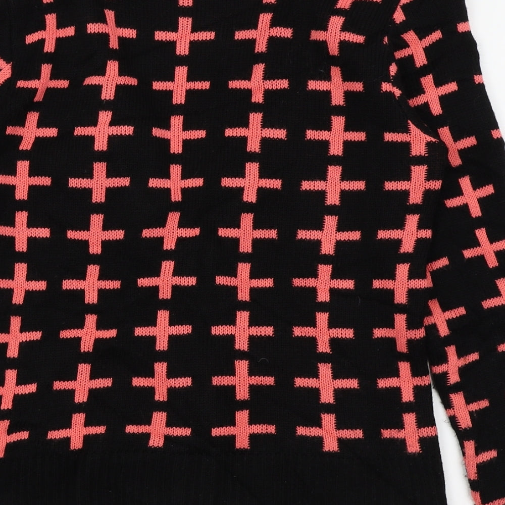 Primark Womens Black   Cardigan Jumper Size 8