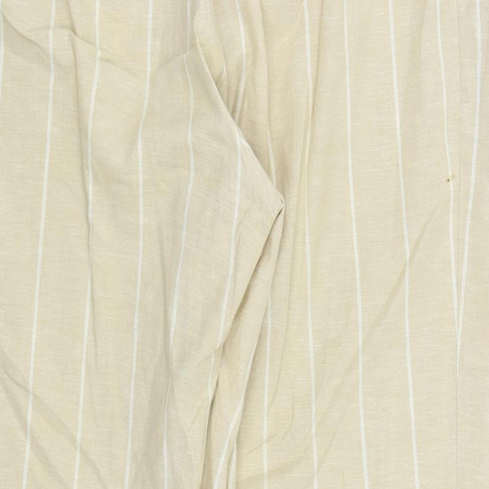 Womens UK Size 18 BEING CASUAL Regular Fit  Beige Trousers