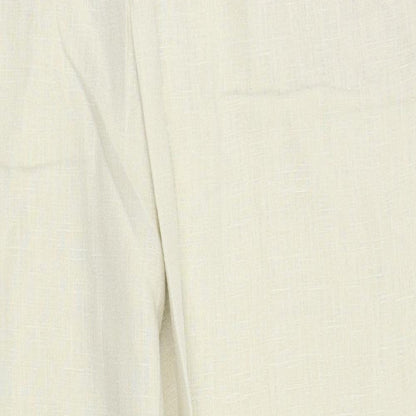 Evie Collection Womens Beige   Trousers  Size 12 L27 in