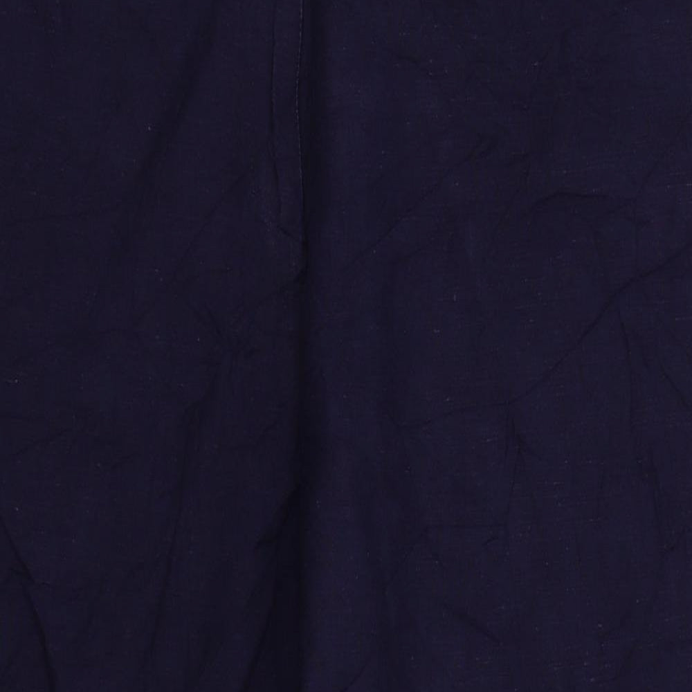ANNE BROOKES Womens Blue   Trousers  Size 14 L23 in